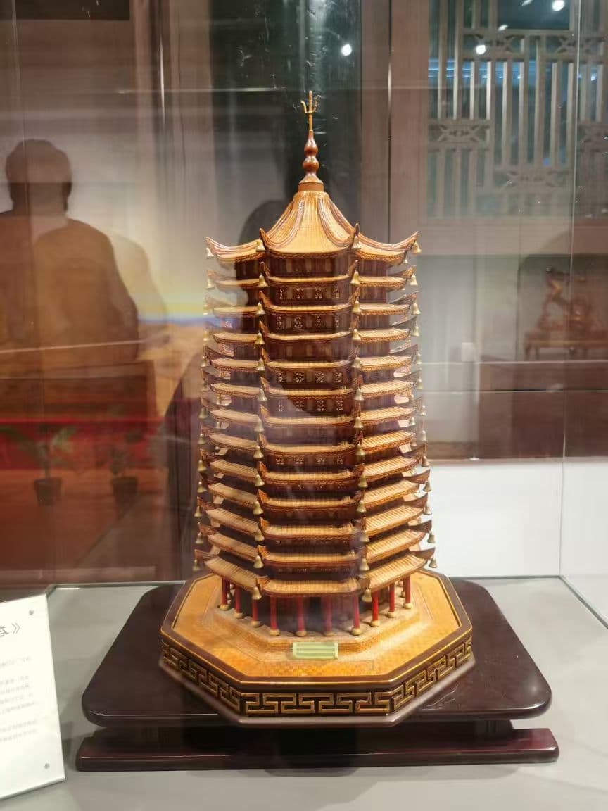 竹编宝塔